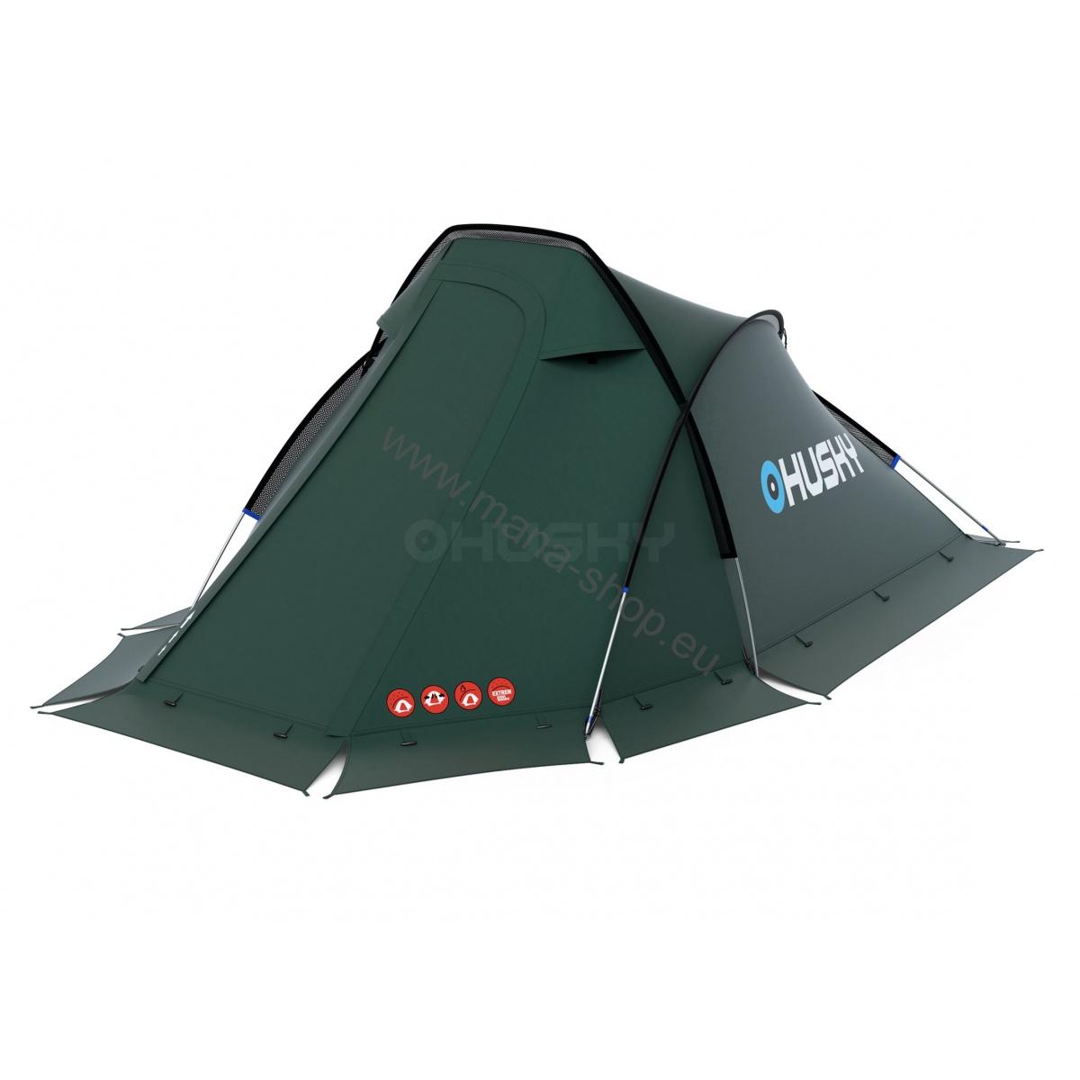 Zelt EXTREME FLAME 2 grün HUSKY
