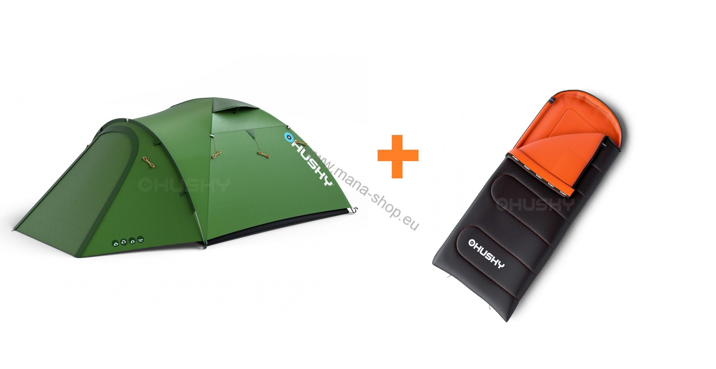 Zelt EXTREME LITE BARON 4 + Schlafsack GIZMO gratis