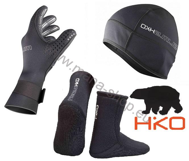 Mütze SLIM.5 + Handschuhe SLIM 2.5 + Socken NEO 3.0 HIKO