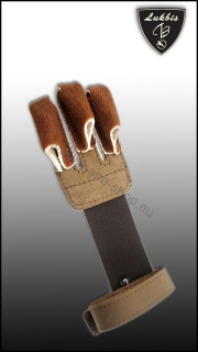Traditional Schießhandschuh mit Borsten