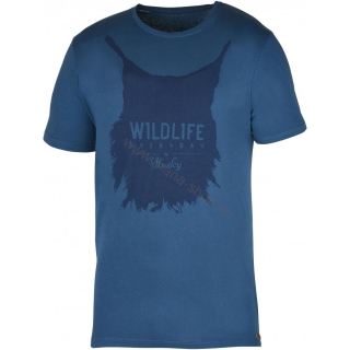 Herren T-Shirt Lynx NEW HUSKY blau