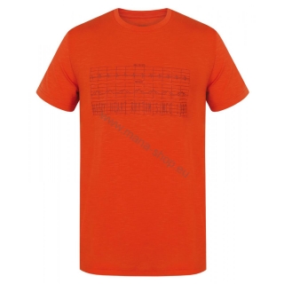 Herren T-Shirt TINGL NEW HUSKY orange